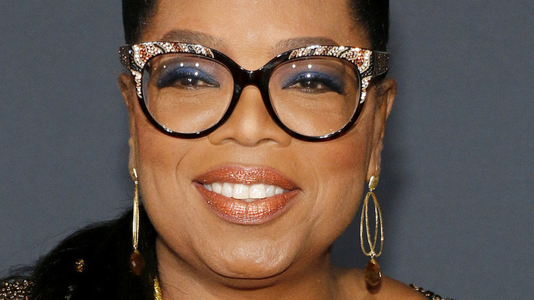 Oprah Winfrey on red carpet