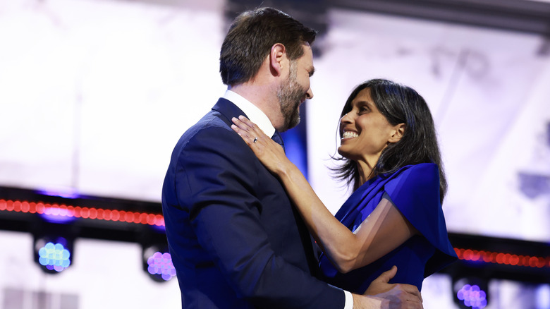 JD and Usha Vance at the 2024 Republican National Convention