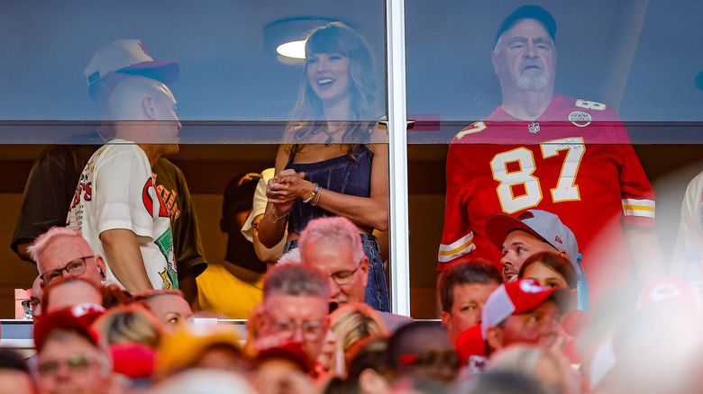 Taylor Swift at Kansas City Chiefs game