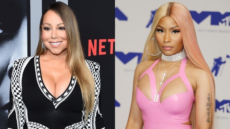 Mariah Carey Nicki Minaj split