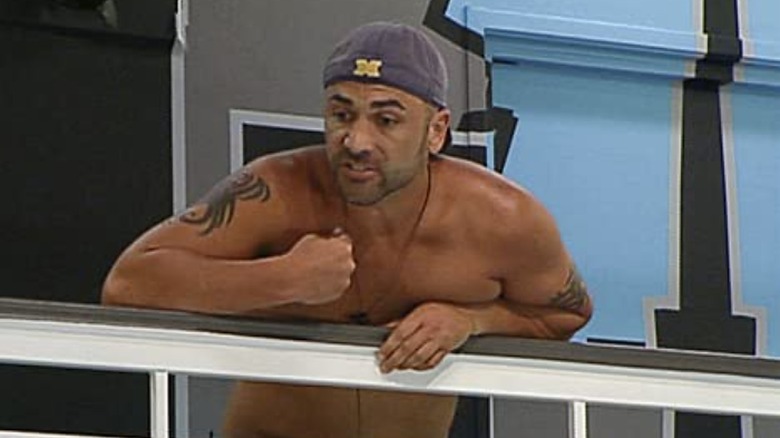 Willie Hantz in the Big Brother house