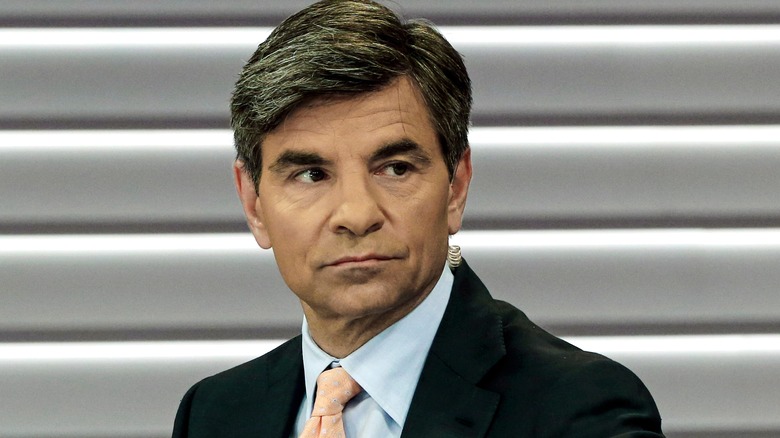 George Stephanopoulos frowning