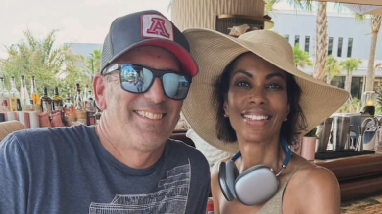 Harris Faulkner and Tony Berlin on vacation