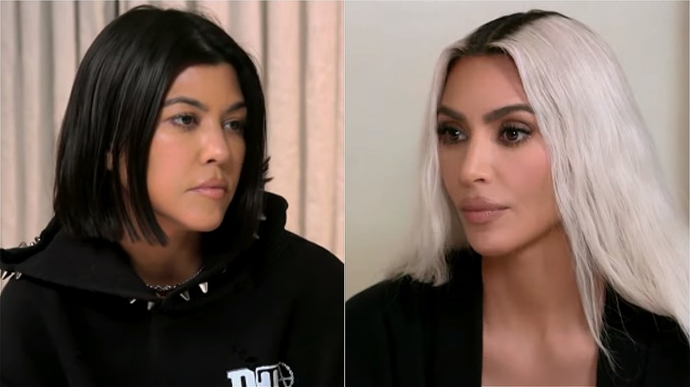 Kim, Kourtney fight over wedding