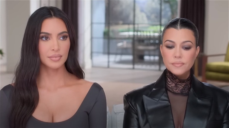 Kim and Kourtney Kardashian together