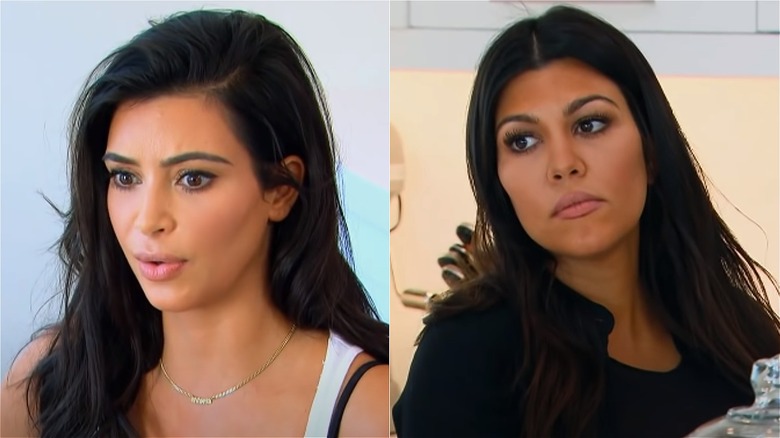 Kim, Kourtney video game fight