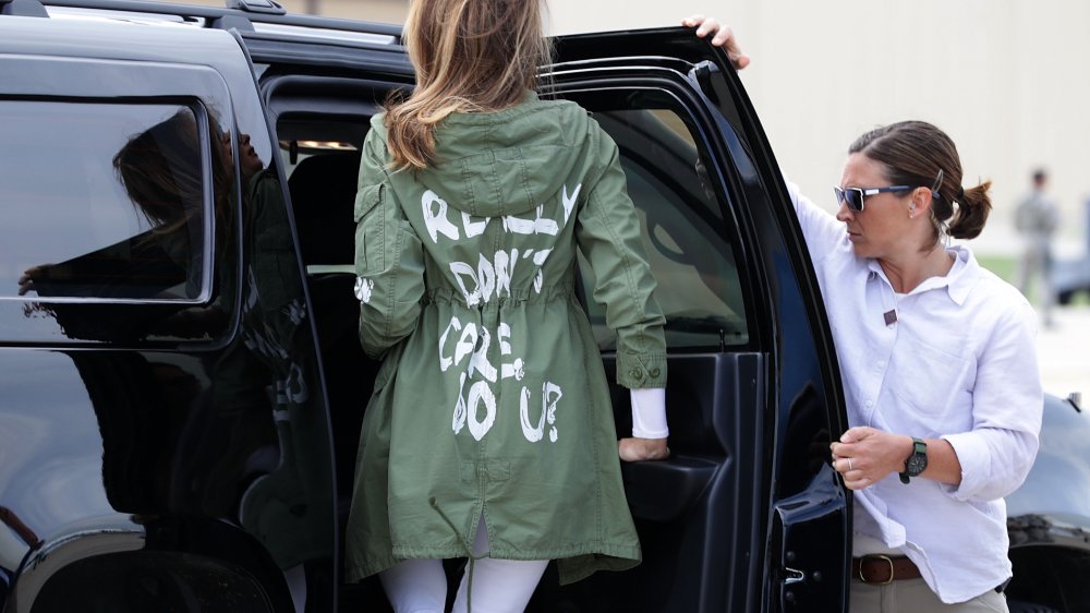 Melania Trump's infamous jacket