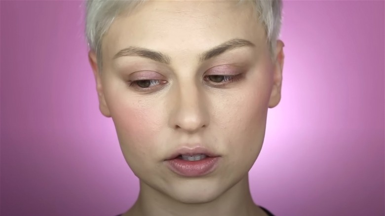 Alexandra Anele blush tutorial screenshot