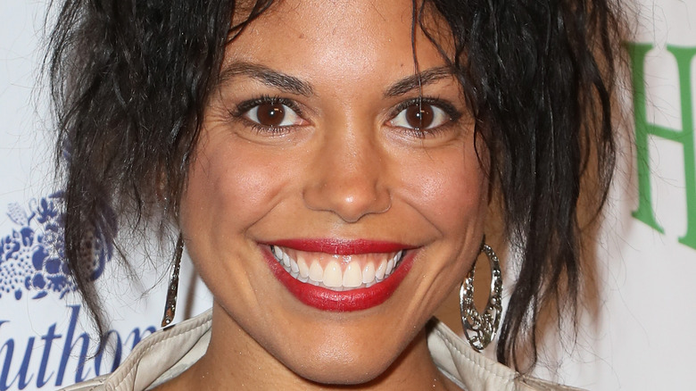 Karla Mosley smiling