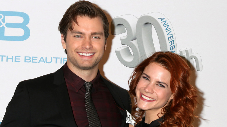 Pierson Fode Courtney Hope posing