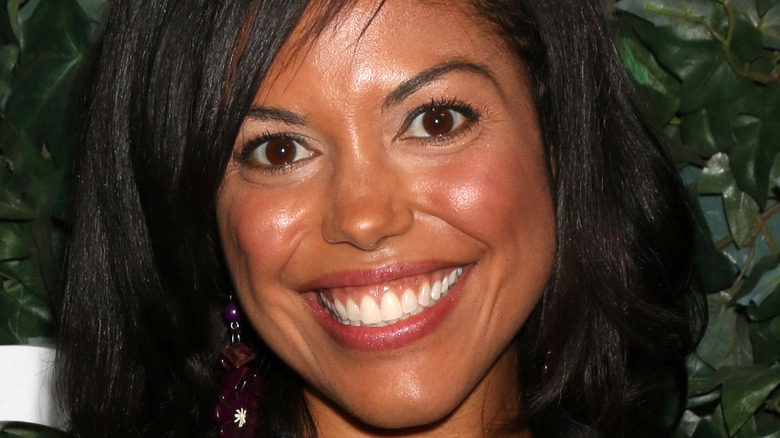 Karla Mosley smiling