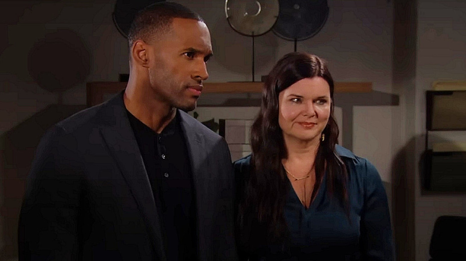 The Bold And The Beautiful's Heather Tom And Lawrence Saint-Victor On ...