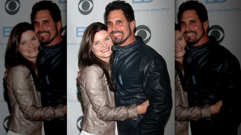 Heather Tom and Don Diamont on the red carpet together