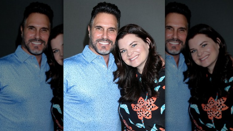 Heather Tom and Don Diamont together