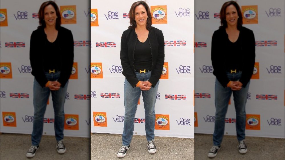 Kamala Harris in Converses