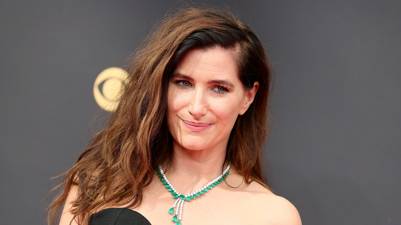 Kathryn Hahn smirking