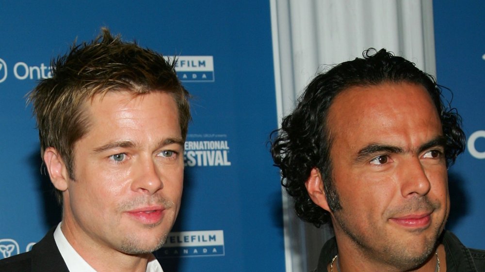 Brad Pitt and Director Alejandro González Iñárritu