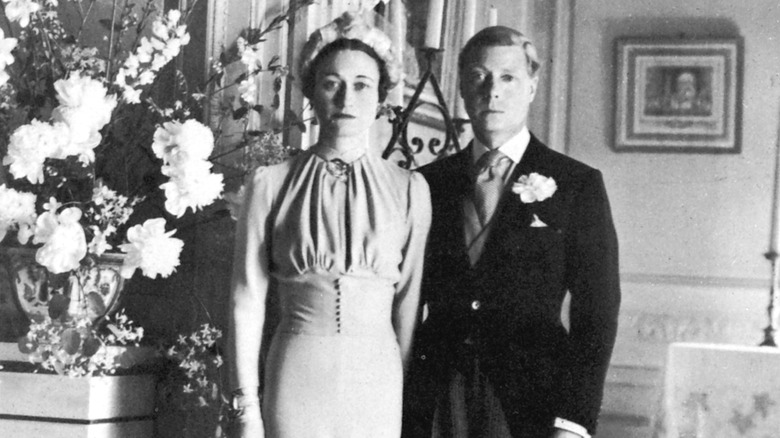 King Edward VIII and Wallis Simpson pose together