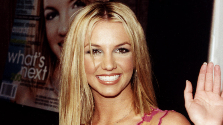 Britney Spears smiling