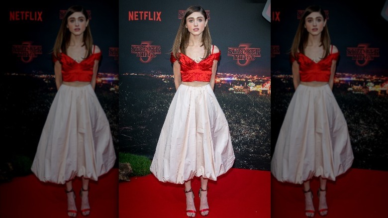 Natalia Dyer on the red carpet