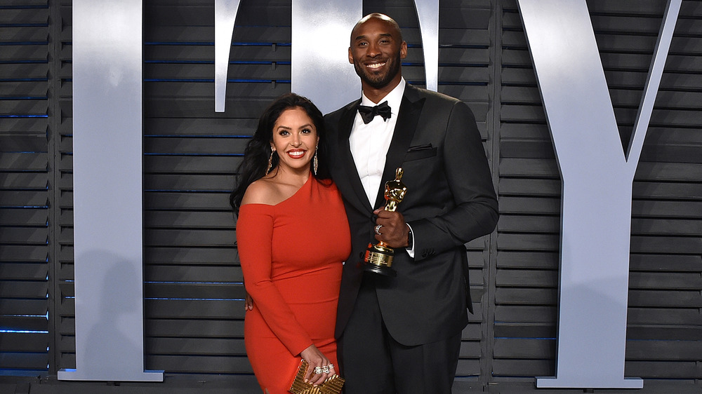 Vanessa Bryant and Kobe Bryant at an awards show