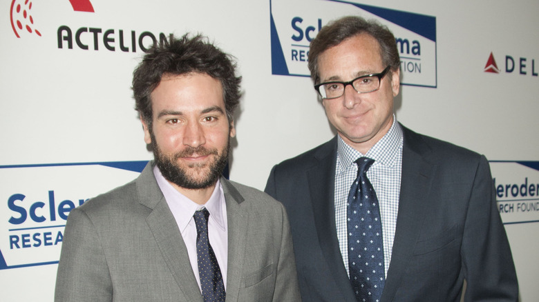 Josh Radnor and Bob Saget at an event