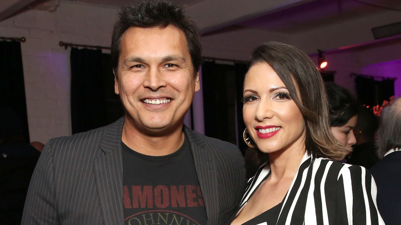 Adam Beach and Summer Tiger