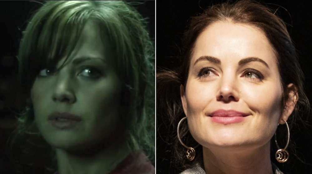 Erica Durance then and now. split image