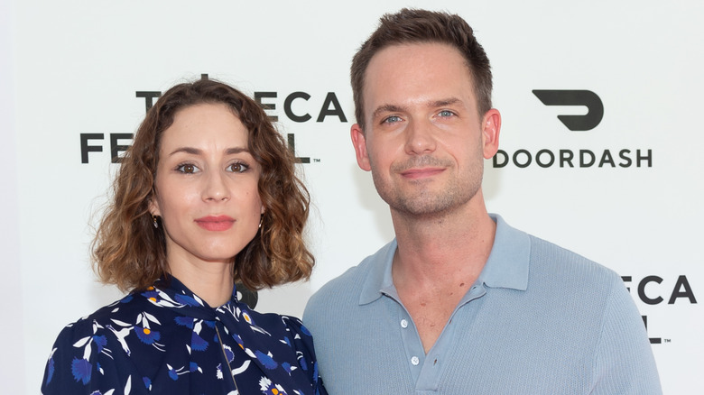 Patrick J. Adams and Troian Bellisario