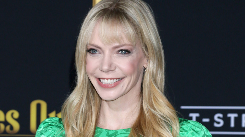 Riki Lindhome smiling