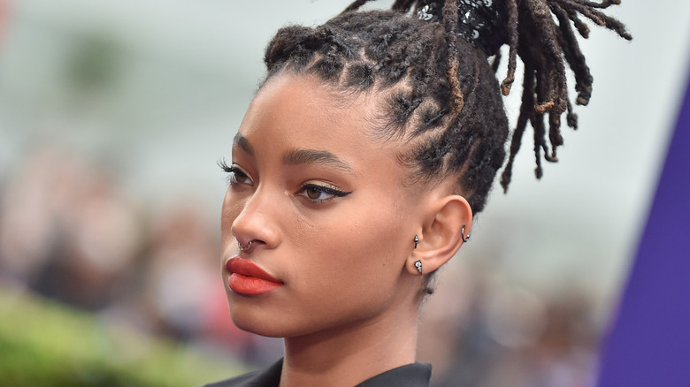 Willow Smith at a premiere 