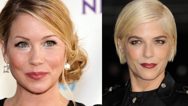 Selma Blair and Christina Applegate 