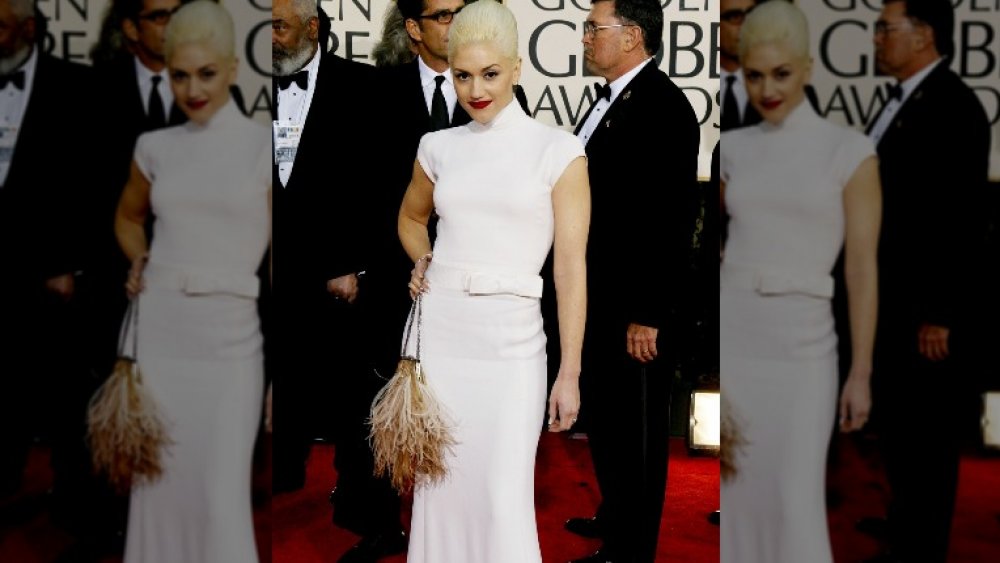 Gwen Stefani at the Golden Globes in 2005