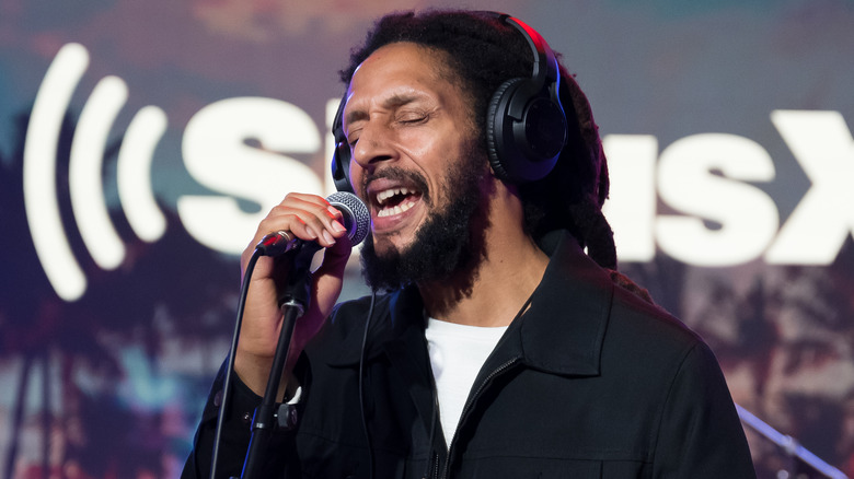 Julian Marley singing