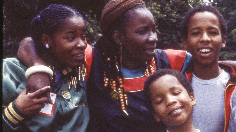 Sharon Marley and family