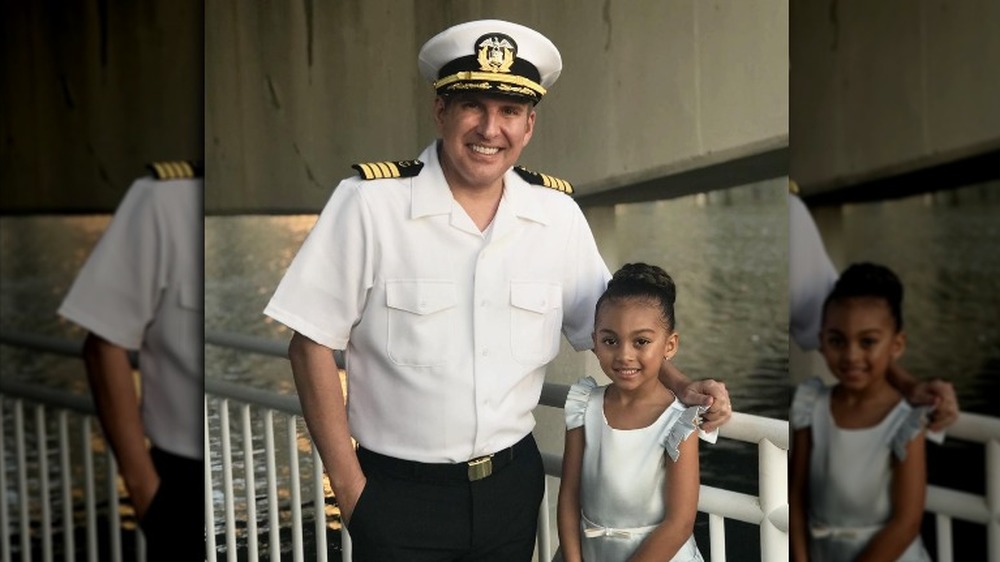 Todd and Chloe Chrisley captain uniform