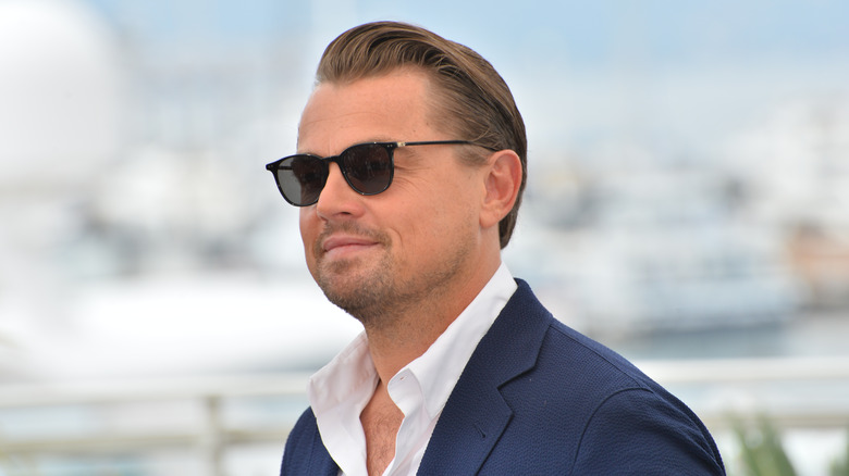 Leonardo DiCaprio wearing sunglasses