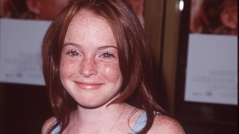 Lindsay Lohan as a child