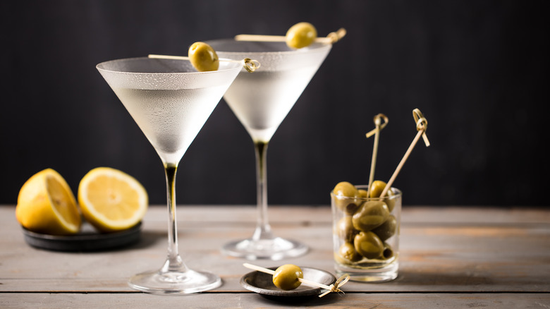 Two martinis 