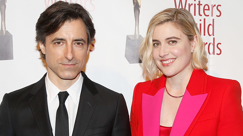 Greta Gerwig and Noah Baumbach at WGA 