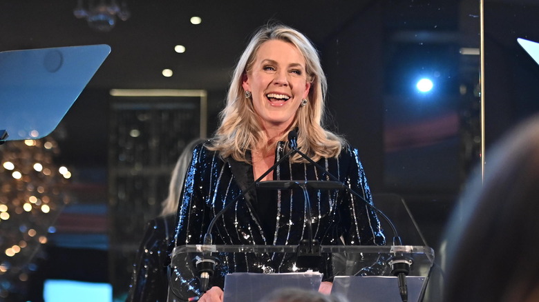 Deborah Norville smiling in studio