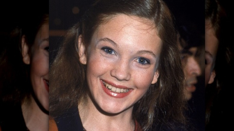 young Diane Lane smiling