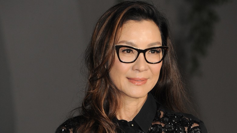 Michelle Yeoh wearing glasses 