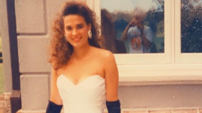  Molly Sims as a young woman