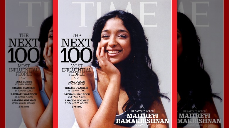 Maitreyi Ramakrishnan on the cover of Time