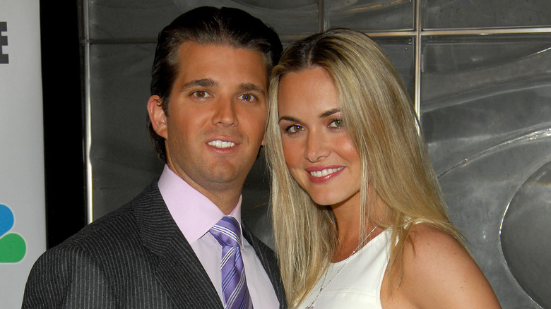 Donald Trump, Jr. and Vanessa Trump pose for a picture