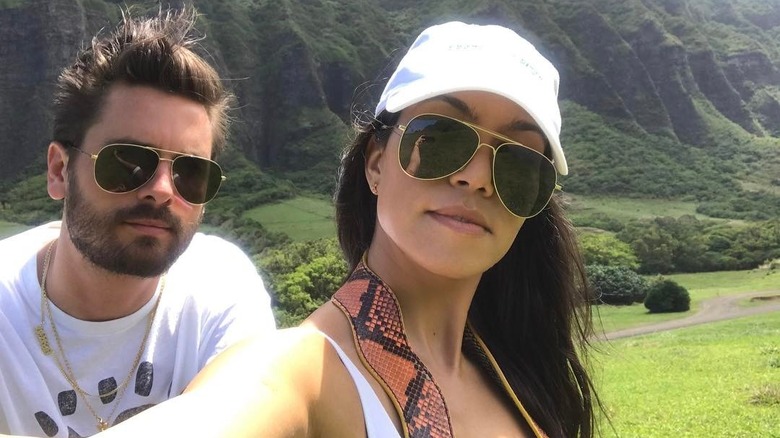 Scott Disick and Kourtney Kardashian