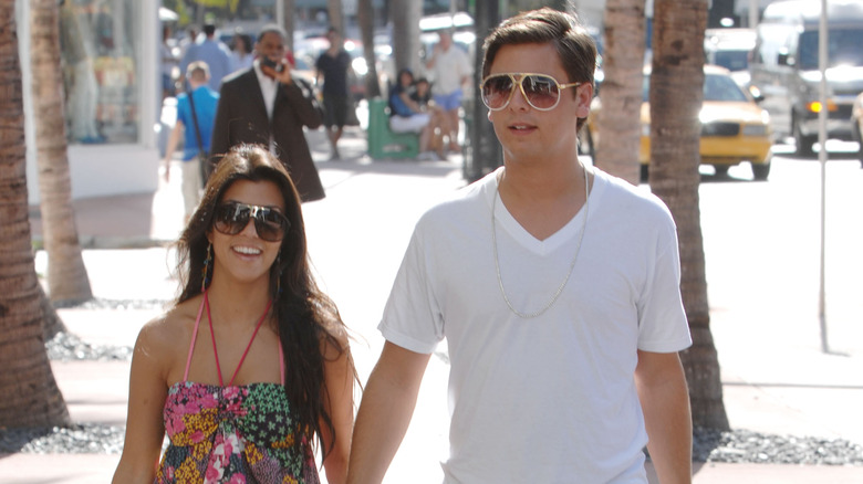 Kourtney Kardashian and Scott Disick 2007