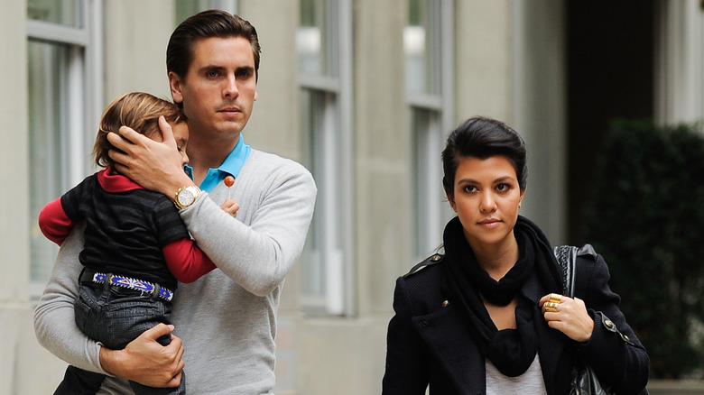 Scott Disick, Mason Disick, Kourtney Kardashian