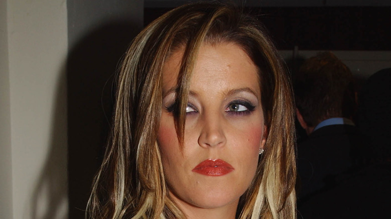 Lisa Marie Presley looking back